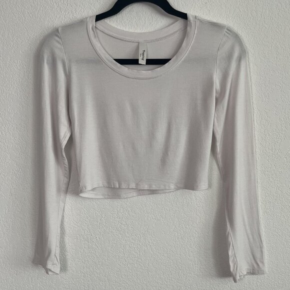 Topping USA Long Sleeve Crop Top - Picture 1 of 4